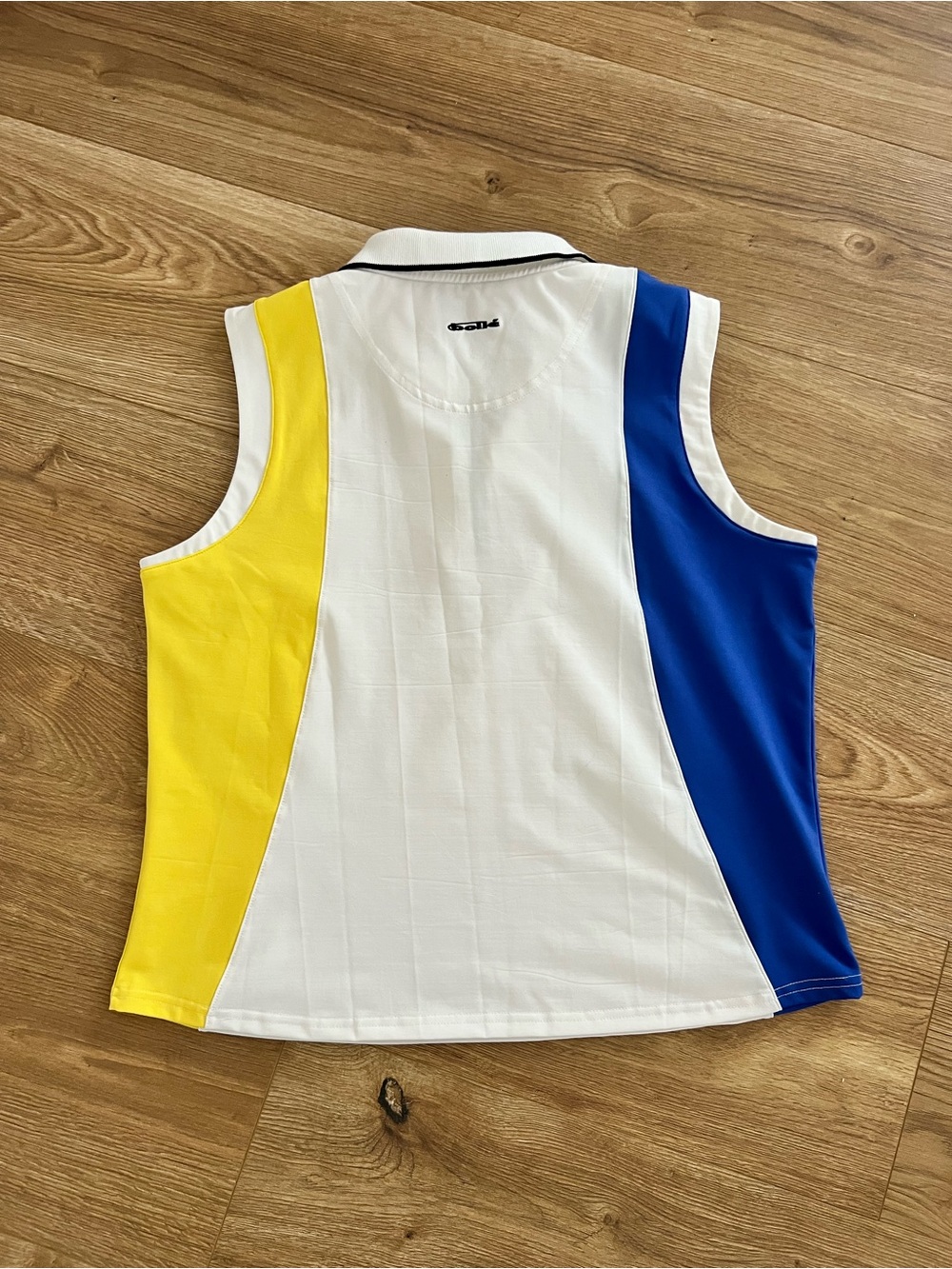 Bolle Sport Sleeveless Color Block Quarter Zip Golf Polo Shirt Women’s Size L - Picture 2 of 7